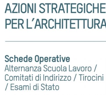 Spazio Orientamento per l’Architettura