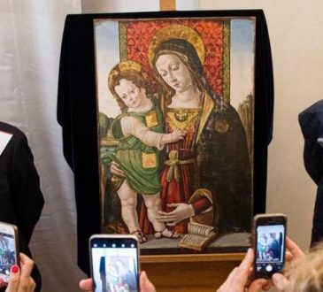 Perugia riabbraccia la madonna con bambino di Pinturicchio