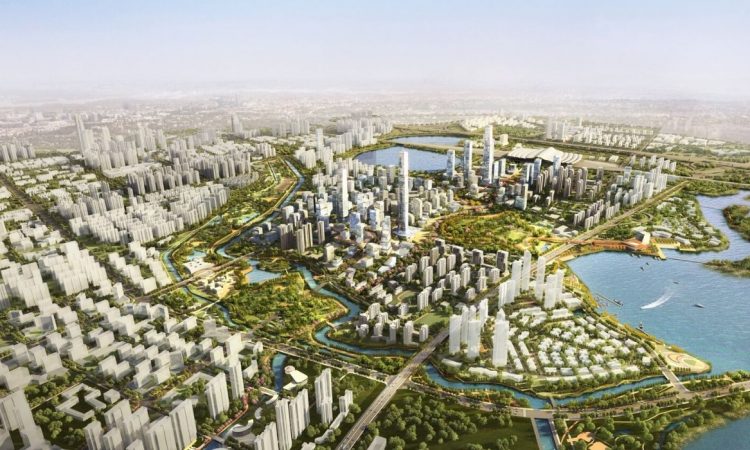 Sasaki ha pubblicato il nuovo master plan per la metropoli di Wuhan!