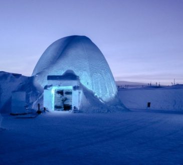 Le 5 migliori architetture e hotel di ghiaccio al mondo.