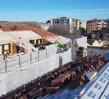 Rifacimento della copertura del Tribunale di Verona