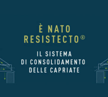 RESISTECTO®: è nato il nuovo consolidamento delle capriate  in legno.