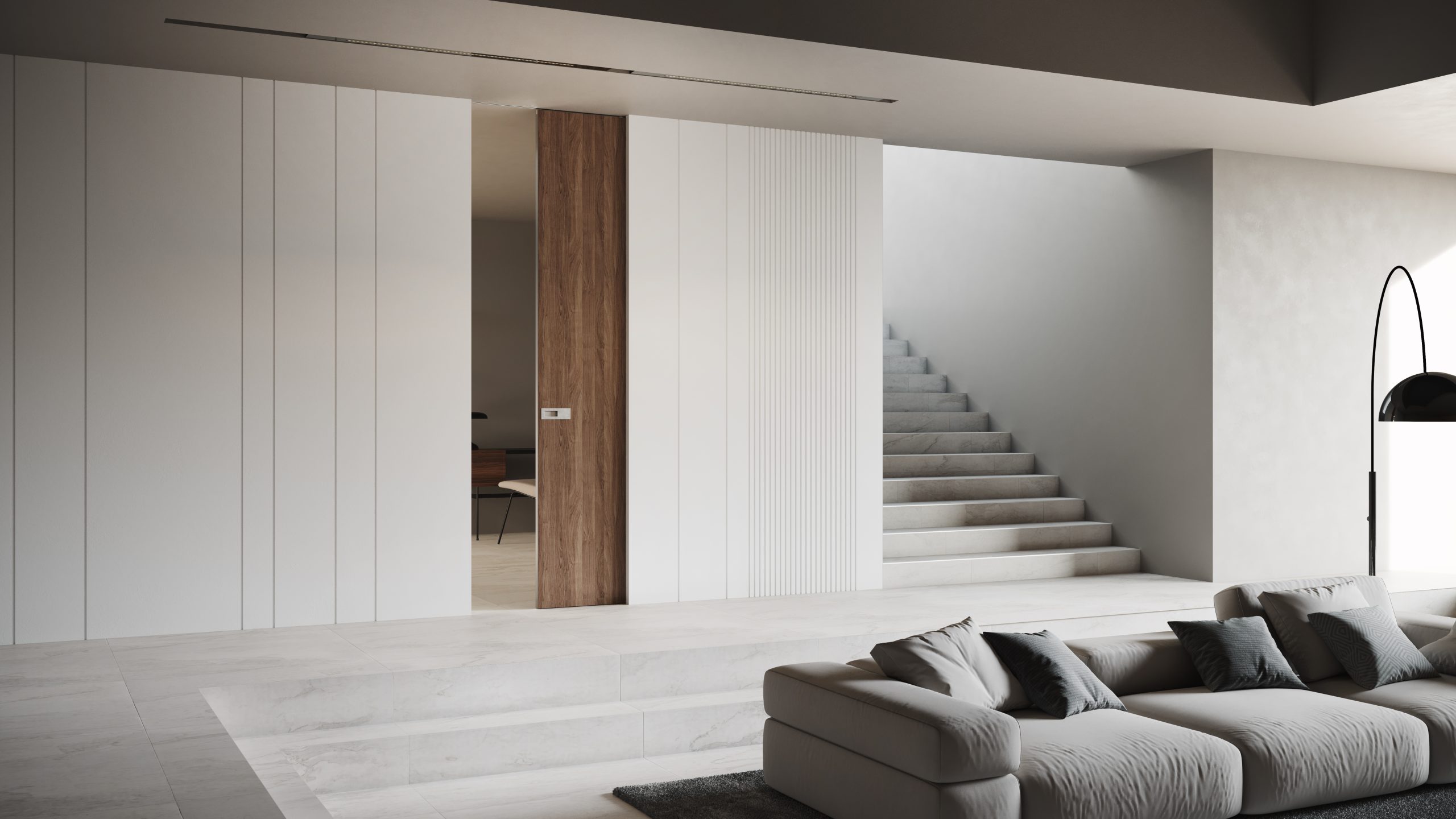 Ermetika presenta le porte filo muro tutta altezza ALL'ARCHITECT@WORK di Roma