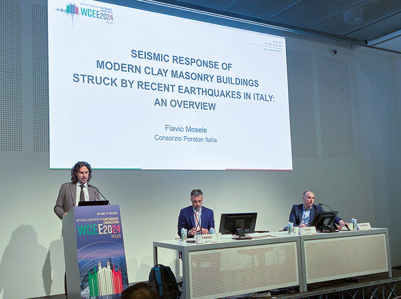 Consorzio POROTON® Italia al WCEE 2024