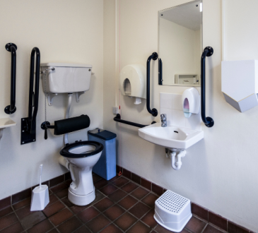 Come progettare un bagno per persone con disabilità.
