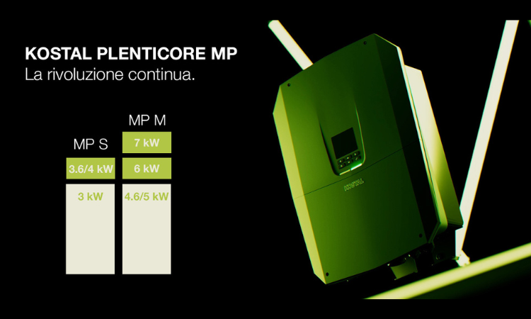 Il nuovo PLENTICORE MP G3, prodotto in Germania e pronto per il mondo: monofase, flessibile e pensato per il futuro.