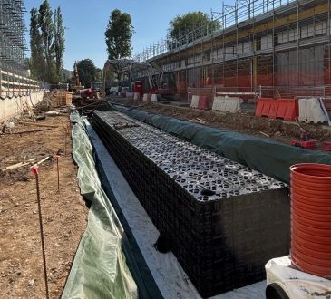 Wavin AquaCell per la gestione ottimale delle acque piovane della nuova Cittadella degli Archivi di Milano
